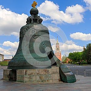 Tsar Bell in Moscow Kremlin, Russia