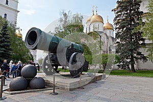 Tsar Cannon in Moscow Kremlin