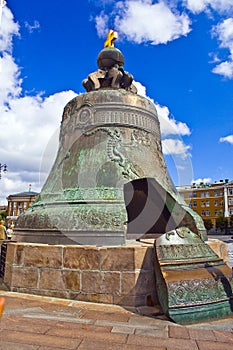 Tsar (king) Bell, Moscow Kremlin, Russia photo
