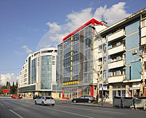 Tsar Nicholas Street in Podgorica.