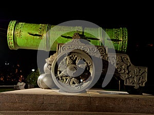 Tsar-pushka in Donetsk Ukraine