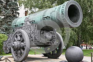 Tsar-pushka in Kremlin.