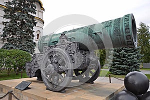 Tsar-pushka in Kremlin