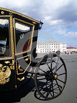 Tsar's carriage.