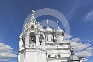 Tsarekonstantinovsky church in the city of Vologda