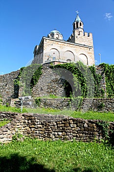 Tsarevets fortress architecture