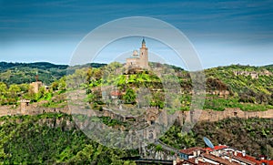 Tsarevets fortress in Veliko Tarnovo, Bulgaria, Southeastern Europe