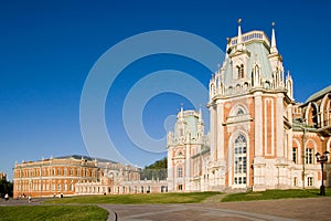 Tsaritsino museum and reserve in Moscow