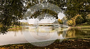 Tsaritsyno. East arch bridge.