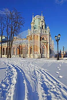 Tsaritsyno Estate Museum, Moscow, Russia