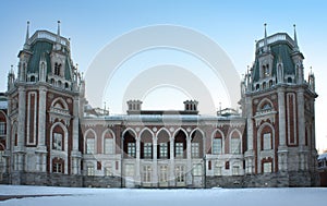 Tsaritsyno palace. Russia. Moscow