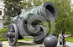 Tsars Cannon - Kremlin - Russia