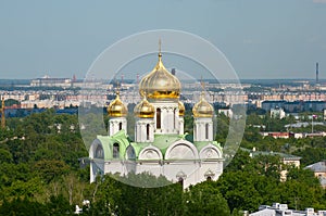 Tsarskoye Selo (Pushkin), Saint-Petersburg, Russia. Church of St. Catherine martyr