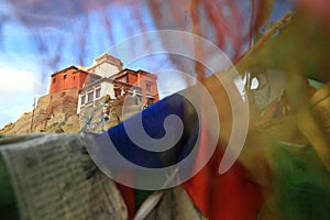 Tsemo gompa in Leh, Ladakh, India