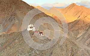 Tsemo gompa in Leh, Ladakh, India