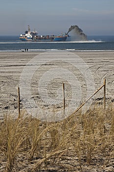 TSHD Ostsee Rainbowing