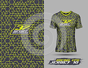 Tshirt abstract triangle background for extreme sport jersey team, motocross, car racing, cycling, fishing, diving, leggings,