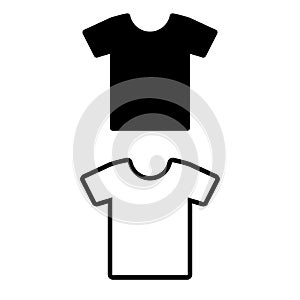 Tshirt Icon icon, vector illustration. Flat design style