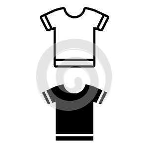 Tshirt Icon icon, vector illustration. Flat design style
