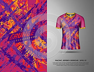 Tshirt sports grunge background for racing, jersey, cycling, fishing, football, gaming