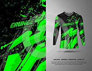 Tshirt sports grunge background for racing, jersey, cycling, fishing, football, gaming