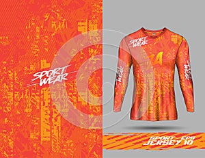 Tshirt template for extreme sports background racing jersey design soccer jersey