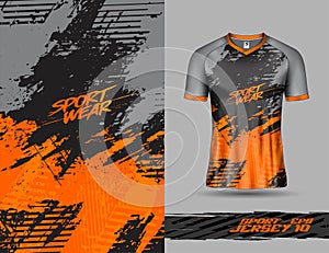 Tshirt template for extreme sports background racing jersey design soccer jersey