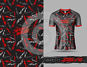 Tshirt template for extreme sports background racing jersey design soccer jersey