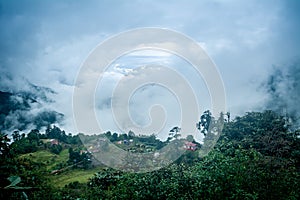 Tshoka village, Sikkim, India