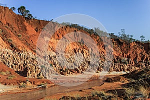 The Tsingy Rouge Red Tsingy, Diana, Northern Madagascar. photo