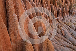 The Tsingy Rouge Red Tsingy, Diana, Northern Madagascar. photo