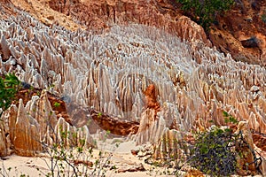 Red Tsingy - Tsingy Rouge - near Diego Suarez, Madagascar photo