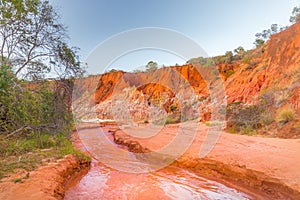 The Tsingy Rouge & x28;Red Tsingy& x29; in the region of Diana in northern Madagascar.