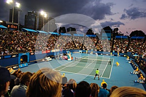 Tsonga v Petzschner at Australian Open 2011