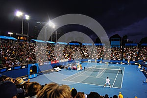 Tsonga v Petzschner at Australian Open 2011