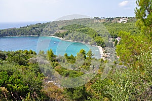 Tsortsi Gialos beach in Alonissos, Sporades