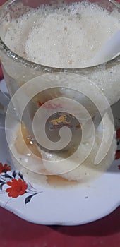 TST drink from tea, milk and egg