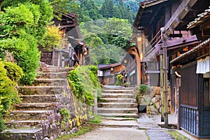 Tsumago, Japan Along the Nakasendo