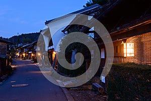 Tsumago-juku in Kiso, Nagano, Japan