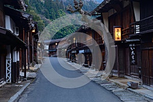 Tsumago-juku in Kiso, Nagano, Japan