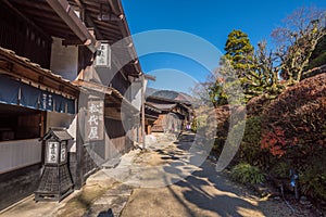 Tsumago, scenic traditional post town in Japan