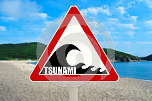 Tsunami Warning Sign img