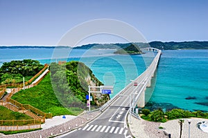 Tsunoshima Bridge in Japan