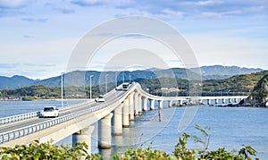 Tsunoshima Bridge, Shimonoseki, Japan