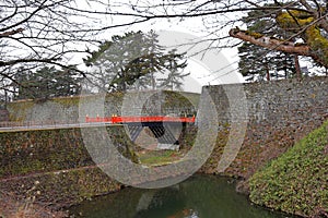 Tsuruga Castle (Wakamatsu castle) a concrete replica of 14th-century castle