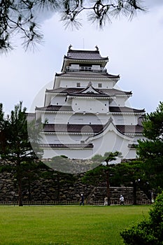 Tsuruga-jo castle in aizuwakamatu