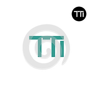 TTI Logo Letter Monogram Design