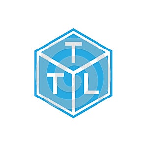 TTL letter logo design on black background. TTL creative initials letter logo concept. TTL letter design photo