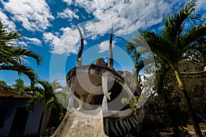 Tu Van pagoda in Cam Ranh Vietnam