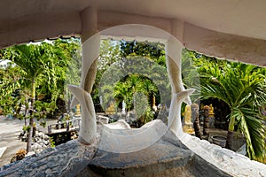 Tu Van pagoda in Cam Ranh Vietnam